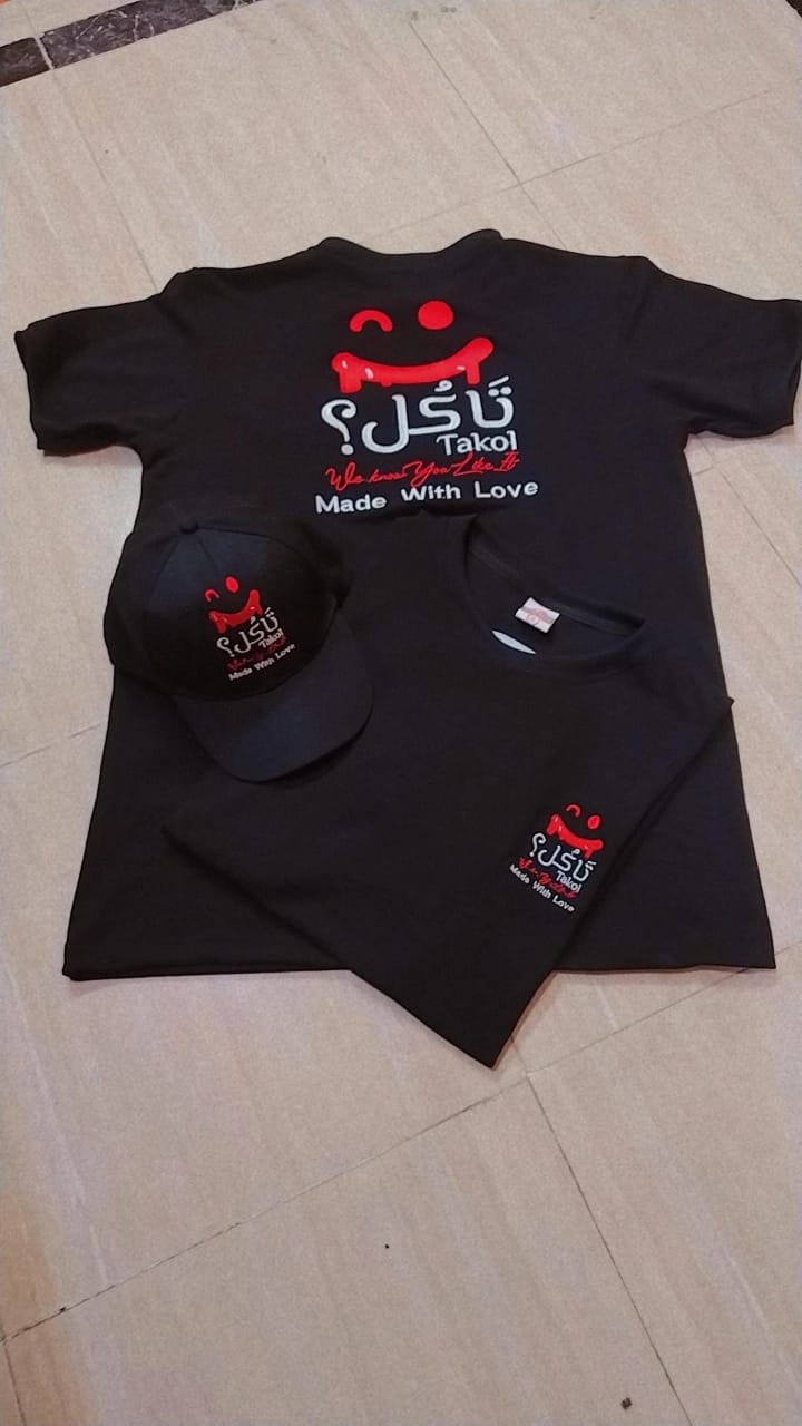 تيشيرت بولو نص كم لون واحد