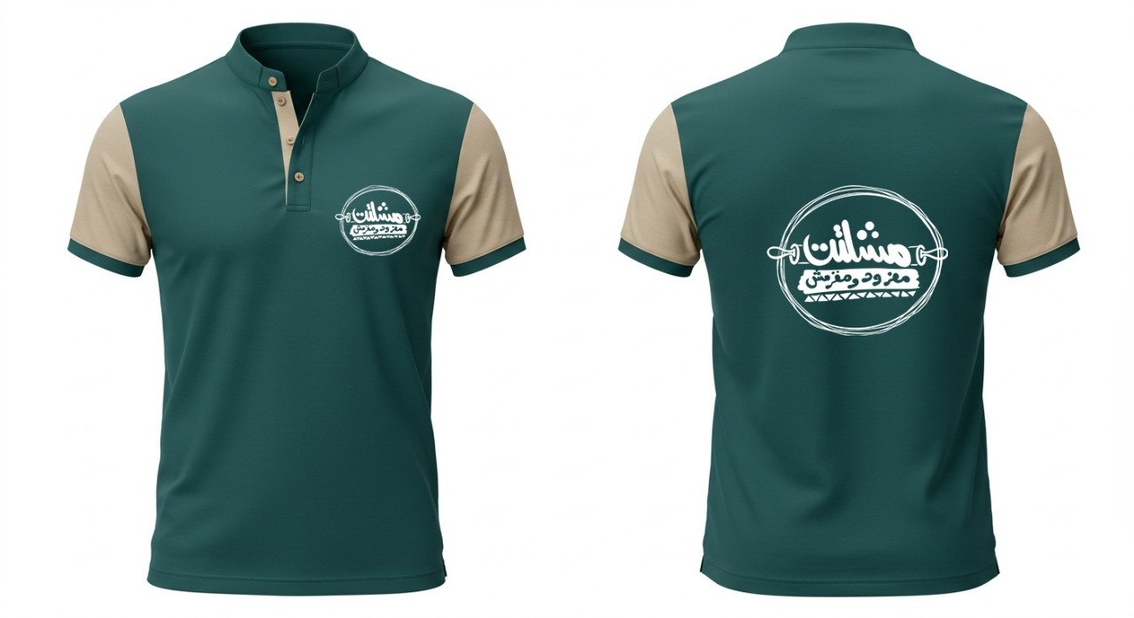 تيشيرت بولو نص كم لون واحد